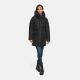 Marikoo Delilah Damen Herbst Winter Steppjacke Schwarz-Größe XS - Gr. 34