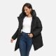 Marikoo Delilah Damen Herbst Winter Steppjacke Schwarz-Größe M - Gr. 38