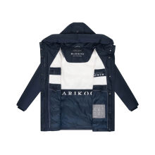 Marikoo Delilah Damen Herbst Winter Steppjacke Navy-Gr&ouml;&szlig;e L - Gr. 40