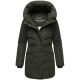 Marikoo Delilah Damen Herbst Winter Steppjacke DarkOlive-Größe XXL - Gr. 44