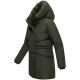 Marikoo Delilah Damen Herbst Winter Steppjacke DarkOlive-Größe XXL - Gr. 44