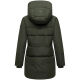 Marikoo Delilah Damen Herbst Winter Steppjacke DarkOlive-Größe XXL - Gr. 44