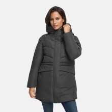 Marikoo Delilah Damen Herbst Winter Steppjacke Anthrazit-Größe XS - Gr. 34