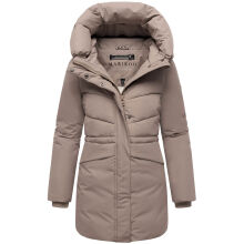 Marikoo Delilah Damen Herbst Winter Steppjacke TaupeGrey-Gr&ouml;&szlig;e M - Gr. 38