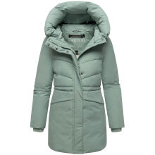 Marikoo Delilah Damen Herbst Winter Steppjacke SmokeyMint-Gr&ouml;&szlig;e M - Gr. 38