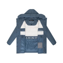 Marikoo Delilah Damen Herbst Winter Steppjacke DustyBlue-Gr&ouml;&szlig;e S - Gr. 36