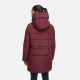 Marikoo Delilah Damen Herbst Winter Steppjacke Wine-Größe XS - Gr. 34