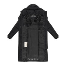 Navahoo Engelsfeder Damen Winter Parka Steppmantel Schwarz Größe S - Gr.36