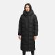 Navahoo Engelsfeder Damen Winter Parka Steppmantel Schwarz Größe S - Gr.36