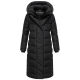 Navahoo Engelsfeder Damen Winter Parka Steppmantel Schwarz Größe S - Gr.36