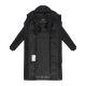 Navahoo Engelsfeder Damen Winter Parka Steppmantel Schwarz Größe S - Gr.36