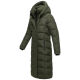 Navahoo Engelsfeder Damen Winter Parka Steppmantel DarkOlive Größe XS - Gr.34