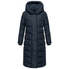 Navahoo Engelsfeder Damen Winter Parka Steppmantel Navy Gr&ouml;&szlig;e XL - Gr.42