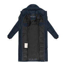 Navahoo Engelsfeder Damen Winter Parka Steppmantel Navy Gr&ouml;&szlig;e XL - Gr.42