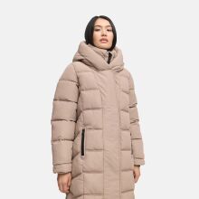 Navahoo Engelsfeder Damen Winter Parka Steppmantel TaupeGrey Gr&ouml;&szlig;e M - Gr.38