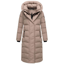 Navahoo Engelsfeder Damen Winter Parka Steppmantel TaupeGrey Gr&ouml;&szlig;e M - Gr.38