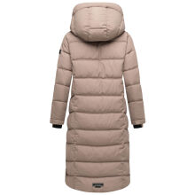 Navahoo Engelsfeder Damen Winter Parka Steppmantel TaupeGrey Gr&ouml;&szlig;e M - Gr.38