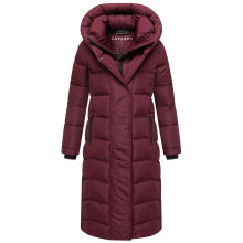 Navahoo Engelsfeder Damen Winter Parka Steppmantel Wine Größe XS - Gr.34