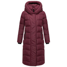 Navahoo Engelsfeder Damen Winter Parka Steppmantel Wine Größe XS - Gr.34