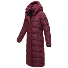 Navahoo Engelsfeder Damen Winter Parka Steppmantel Wine Größe XS - Gr.34