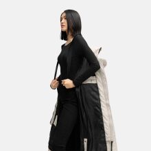 Navahoo Engelsfeder Damen Winter Parka Steppmantel Bone Gr&ouml;&szlig;e XXL - Gr.44