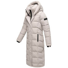 Navahoo Engelsfeder Damen Winter Parka Steppmantel Bone Gr&ouml;&szlig;e XXL - Gr.44