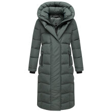 Navahoo Engelsfeder Damen Winter Parka Steppmantel StoneGreen Gr&ouml;&szlig;e S - Gr.36