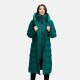 Navahoo Engelsfeder Damen Winter Parka Steppmantel Evergreen Größe S - Gr.36