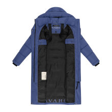 Navahoo Engelsfeder Damen Winter Parka Steppmantel BlueViolet Gr&ouml;&szlig;e M - Gr.38