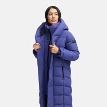 Navahoo Engelsfeder Damen Winter Parka Steppmantel BlueViolet Gr&ouml;&szlig;e L - Gr.40