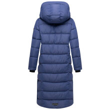 Navahoo Engelsfeder Damen Winter Parka Steppmantel BlueViolet Gr&ouml;&szlig;e L - Gr.40