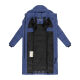 Navahoo Engelsfeder Damen Winter Parka Steppmantel BlueViolet Gr&ouml;&szlig;e L - Gr.40