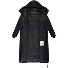 Marikoo Firella Damen Winter Steppmantel Winterjacke Parka Schwarz-Größe M - Gr. 38