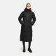 Marikoo Firella Damen Winter Steppmantel Winterjacke Parka Schwarz-Größe XXL - Gr. 44
