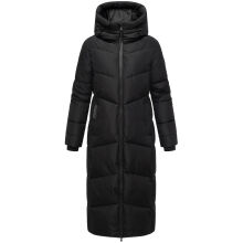 Marikoo Firella Damen Winter Steppmantel Winterjacke Parka Schwarz-Gr&ouml;&szlig;e 3XL - Gr. 46
