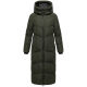 Marikoo Firella Damen Winter Steppmantel Winterjacke Parka DarkOlive-Größe S - Gr. 36
