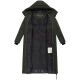 Marikoo Firella Damen Winter Steppmantel Winterjacke Parka DarkOlive-Größe S - Gr. 36