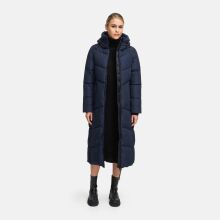 Marikoo Firella Damen Winter Steppmantel Winterjacke Navy-Größe L - Gr. 40