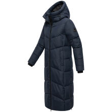 Marikoo Firella Damen Winter Steppmantel Winterjacke Navy-Größe L - Gr. 40