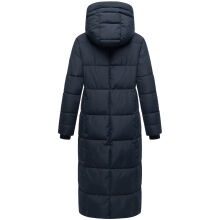 Marikoo Firella Damen Winter Steppmantel Winterjacke Navy-Größe L - Gr. 40
