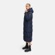 Marikoo Firella Damen Winter Steppmantel Winterjacke Navy-Größe L - Gr. 40