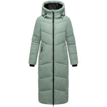 Marikoo Firella Damen Winter Steppmantel Winterjacke Parka SmokeyMint-Gr&ouml;&szlig;e XS - Gr. 34