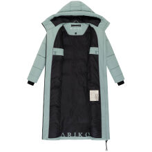 Marikoo Firella Damen Winter Steppmantel Winterjacke Parka SmokeyMint-Gr&ouml;&szlig;e S - Gr. 36