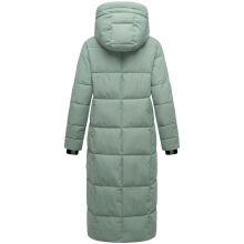 Marikoo Firella Damen Winter Steppmantel Winterjacke Parka SmokeyMint-Gr&ouml;&szlig;e M - Gr. 38