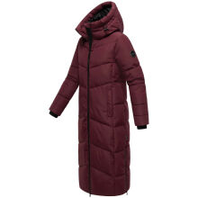 Marikoo Firella Damen Winter Steppmantel Winterjacke Parka Wine-Größe XXL - Gr. 44
