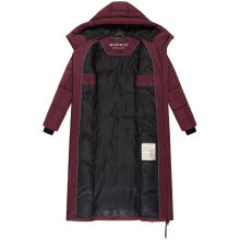 Marikoo Firella Damen Winter Steppmantel Winterjacke Parka Wine-Größe XXL - Gr. 44