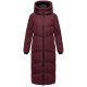 Marikoo Firella Damen Winter Steppmantel Winterjacke Parka Wine-Größe XXL - Gr. 44