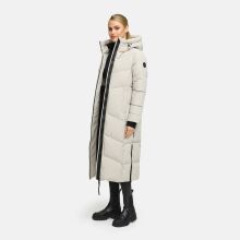 Marikoo Firella Damen Winter Steppmantel Winterjacke Parka Bone-Größe XS - Gr. 34