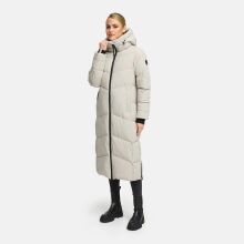 Marikoo Firella Damen Winter Steppmantel Winterjacke Parka Bone-Gr&ouml;&szlig;e M - Gr. 38