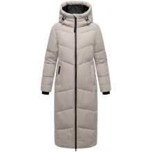Marikoo Firella Damen Winter Steppmantel Winterjacke Parka Bone-Gr&ouml;&szlig;e M - Gr. 38